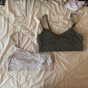 2 aerie bralettes